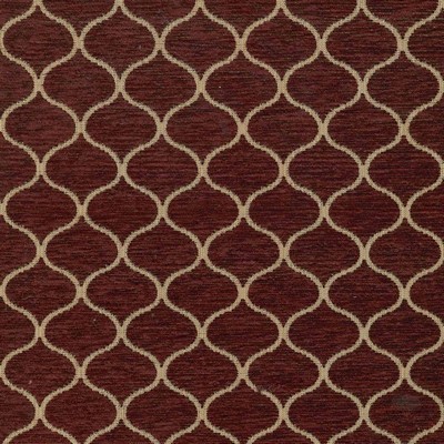 Kasmir OGEE TRELLIS     CRIMSON         