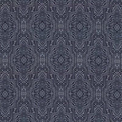 Kasmir PURANA PAISLEY   INDIGO          