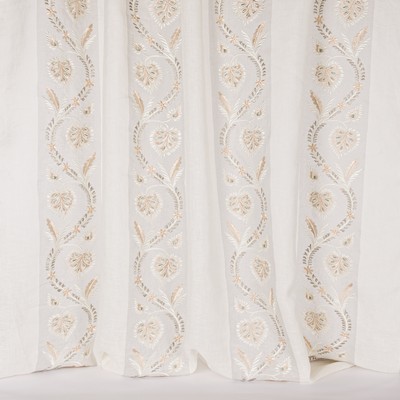 Colefax and Fowler Florinda Sheer Silver