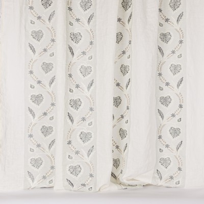 Colefax and Fowler Florinda Sheer Old Blue