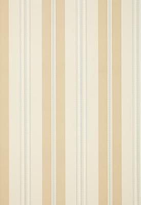 Schumacher Wallpaper CHALON STRIPE VANILLA