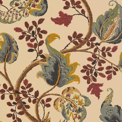 Schumacher Wallpaper FOX HOLLOW DOCUMENT NATURAL