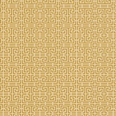 Schumacher Wallpaper CHINOIS FRET SAND