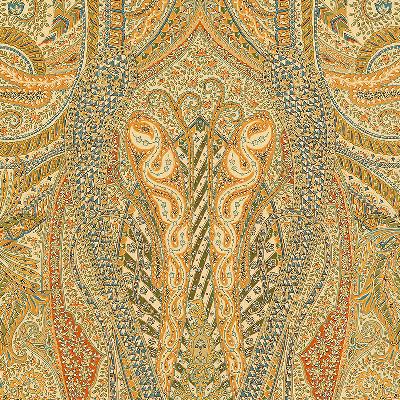 Schumacher Wallpaper EMILE CACHEMIRE SPICE