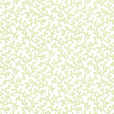 Schumacher Wallpaper CORAL VINE ALOE