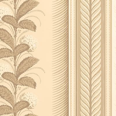 Schumacher Wallpaper HYDRANGEach DRAPE FAWN