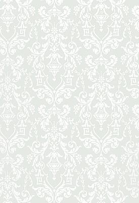Schumacher Wallpaper LIDO DAMASK HAZE