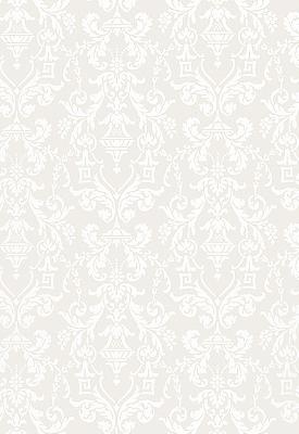 Schumacher Wallpaper LIDO DAMASK DOVE