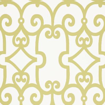 Schumacher Wallpaper MANOR GATE ALOE