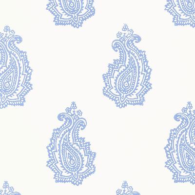 Schumacher Wallpaper MADRAS PAISLEY DELFT