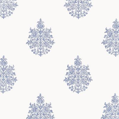 Schumacher Wallpaper ASARA FLOWER DELFT