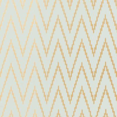Schumacher Wallpaper KASARI IKAT AQUAMARINE