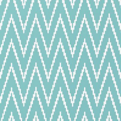 Schumacher Wallpaper KASARI IKAT AZURE