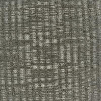 Schumacher Wallpaper HARSHAW PINSTRIPE SISAL SMOKE