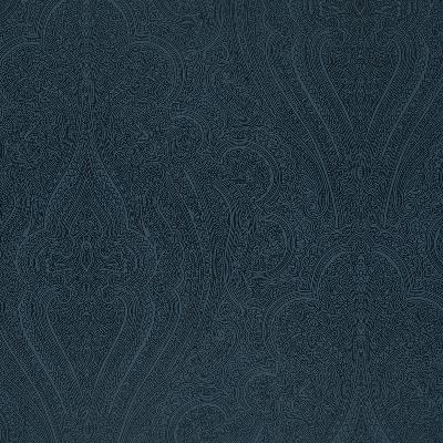 Schumacher Wallpaper BRECKENRIDGE PAISLEY LAPIS