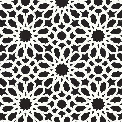Schumacher Wallpaper AGADIR SCREEN NOIR