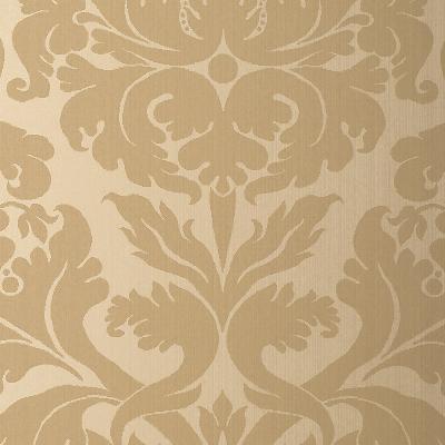 Schumacher Wallpaper FIORELLA DAMASK OATMEachL
