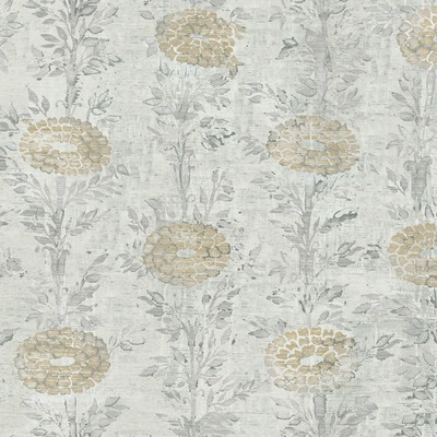 York Wallcovering French Marigold Wallpaper Gold,White