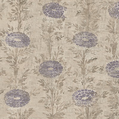 York Wallcovering French Marigold Wallpaper Tan, Purple