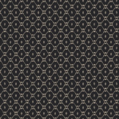 York Wallcovering Fretwork Wallpaper Black