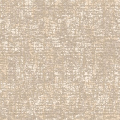 York Wallcovering Mixed Metals Barkcloth Wallpaper dark taupe/cream/gold