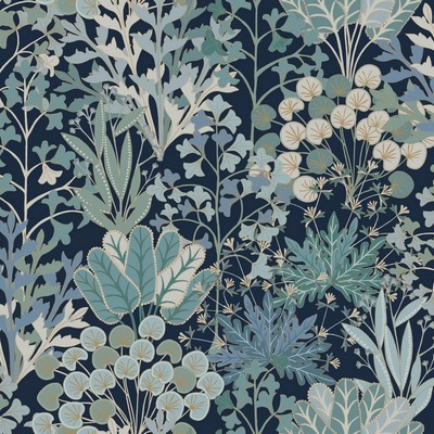 York Wallcovering Forest Floor Navy