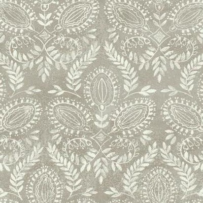 York Wallcovering Laurel Damask Wallpaper Brown