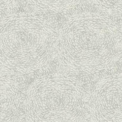 York Wallcovering Floret Wallpaper Gray