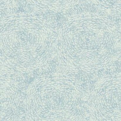 York Wallcovering Floret Wallpaper Blue