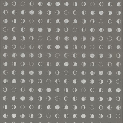 York Wallcovering Lunar Wallpaper - Taupe/Silver Blacks