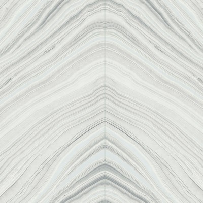 York Wallcovering Onyx Strata Wallpaper Gray