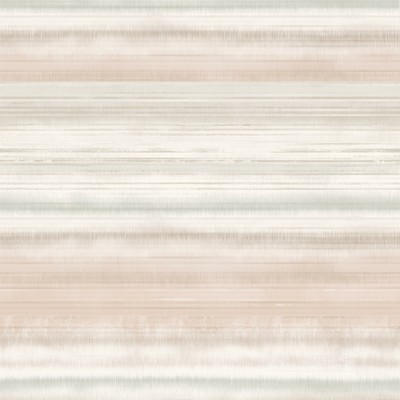 York Wallcovering Fleeting Horizon Stripe Wallpaper Pink, Beige
