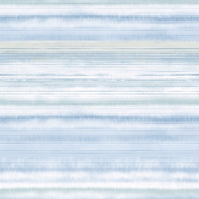 York Wallcovering Fleeting Horizon Stripe Wallpaper Light Blue