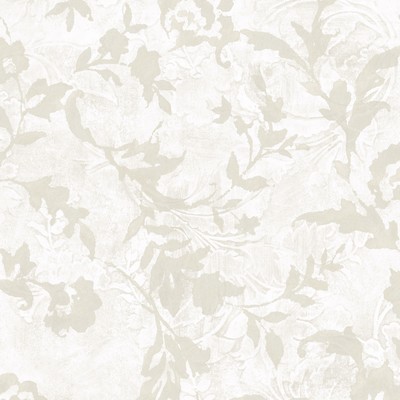 York Wallcovering Vine Silhouette Wallpaper White, Off White