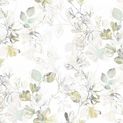 York Wallcovering Arbor Vine Wallpaper Green