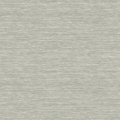 York Wallcovering Challis Woven Wallpaper Gray