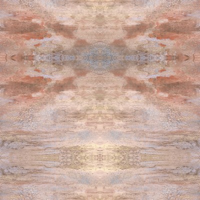 York Wallcovering Serene Jewel Wallpaper Orange