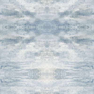 York Wallcovering Serene Jewel Wallpaper Blue