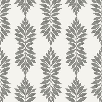 York Wallcovering Broadsands Botanica Wallpaper Gray/Off White