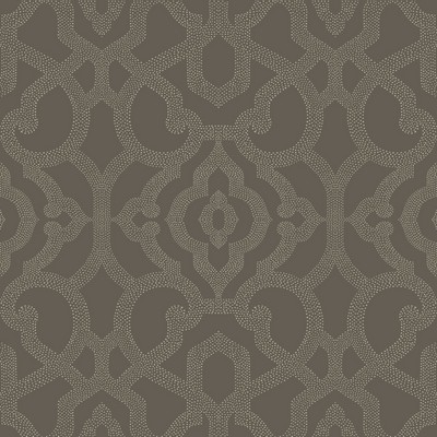 York Wallcovering Allure Wallpaper dark grey, pale grey