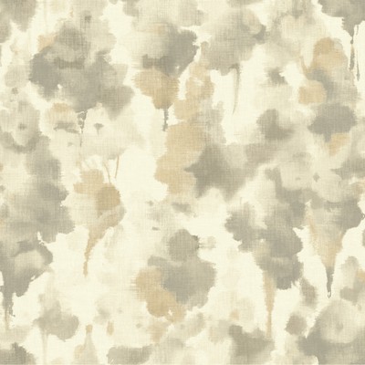 York Wallcovering Mirage Wallpaper white, light taupe, dark taupe, gold