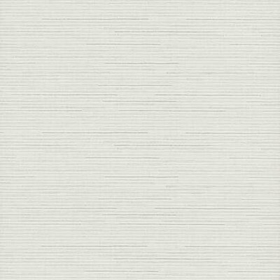 York Wallcovering Ribbon Bamboo Wallpaper White/Silver