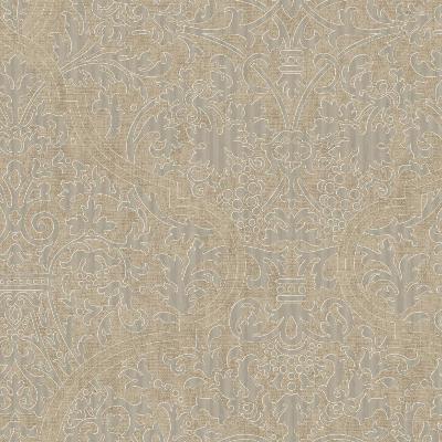York Wallcovering Granville 10 Taupe/Grey