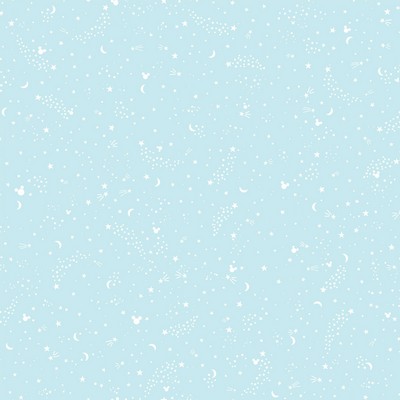 York Wallcovering Disney Mickey Mouse Star Wallpaper Teal