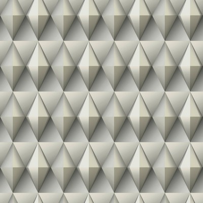 York Wallcovering Paragon Geometric Wallpaper Grey, Gray