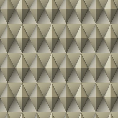 York Wallcovering Paragon Geometric Wallpaper Beige