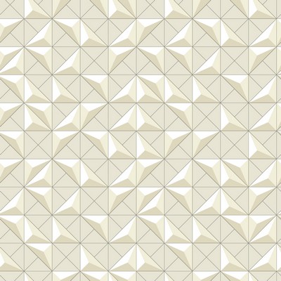 York Wallcovering Puzzle Box Wallpaper Tan