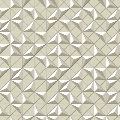 York Wallcovering Puzzle Box Wallpaper Beige