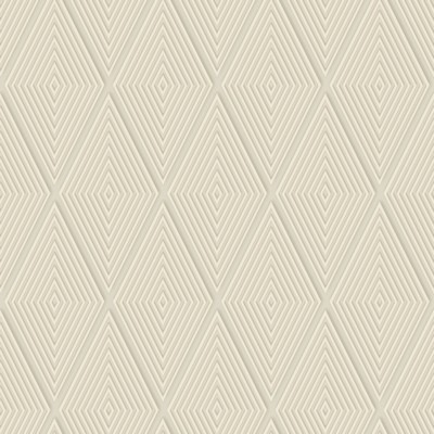 York Wallcovering Conduit Diamond Wallpaper Tan