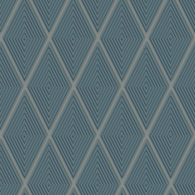 York Wallcovering Conduit Diamond Wallpaper Green